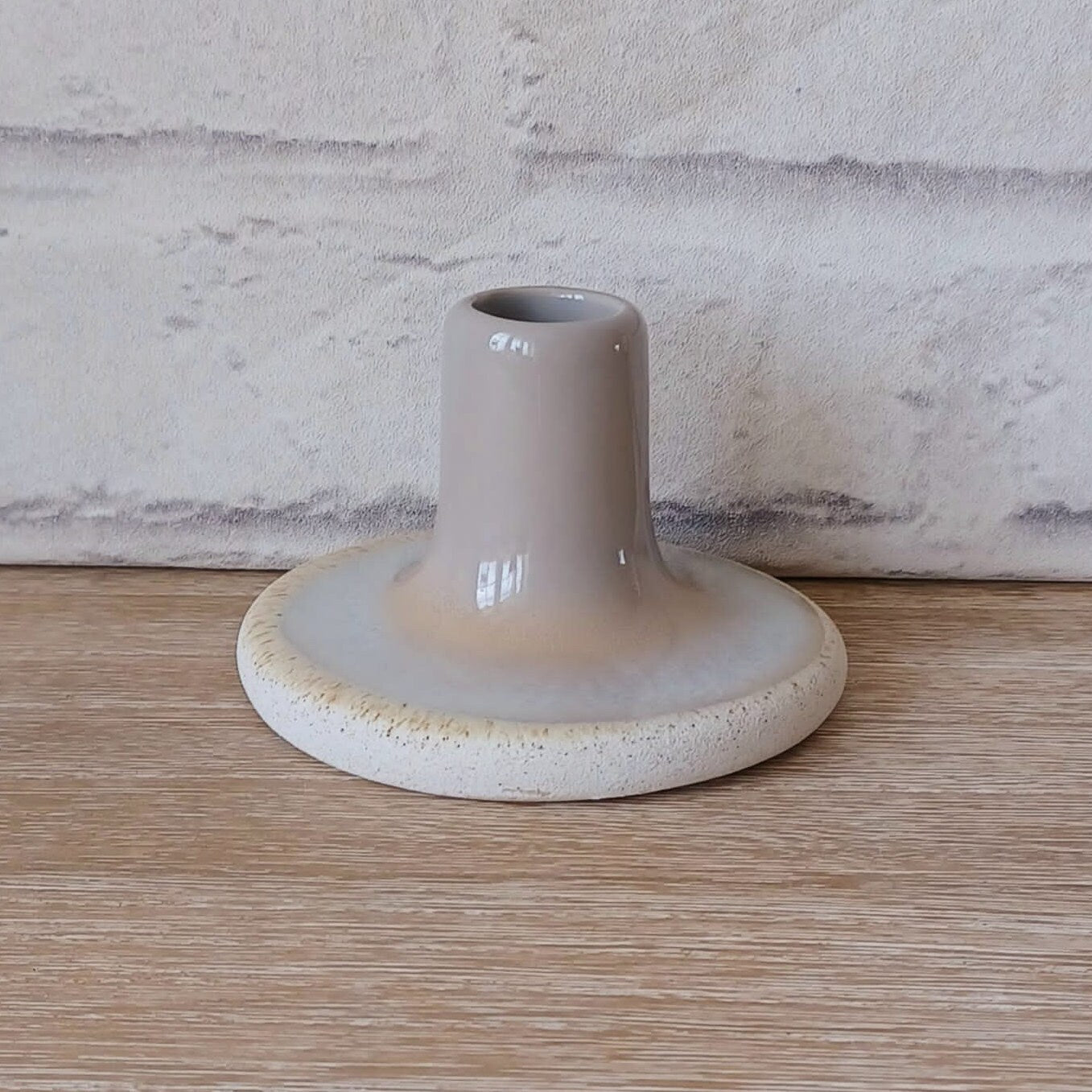 Grey Mojave Candle Holder