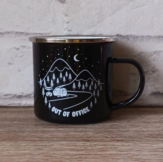 Black Travel Mug