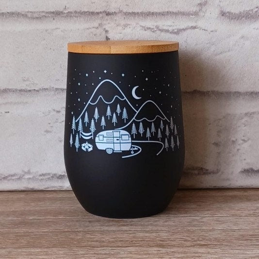 Black Travel Mug
