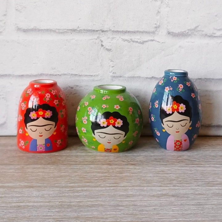 3 Frida Vases