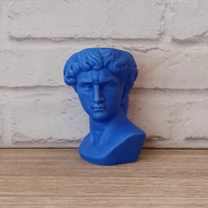 Blue David Vase