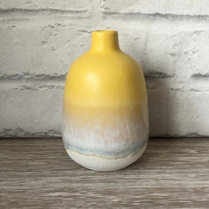 Yellow Mojave Vase