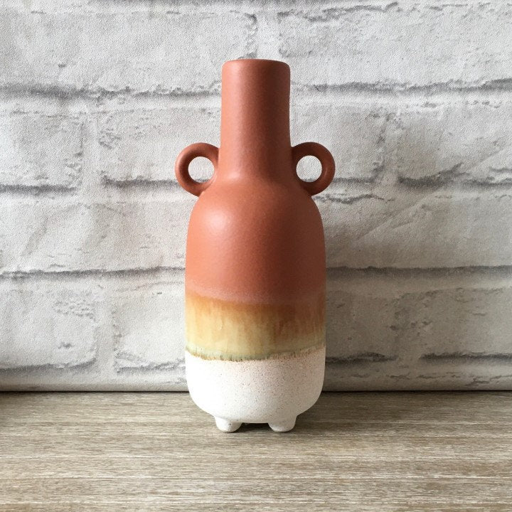 Orange Mojave Vase