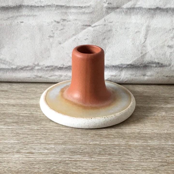Orange Candle Holder
