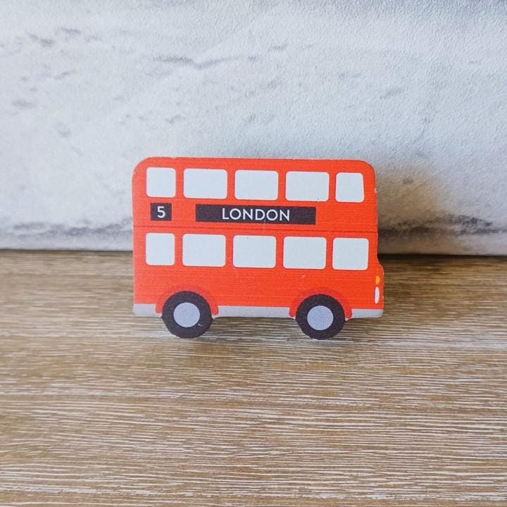 London Bus Drawer Pull