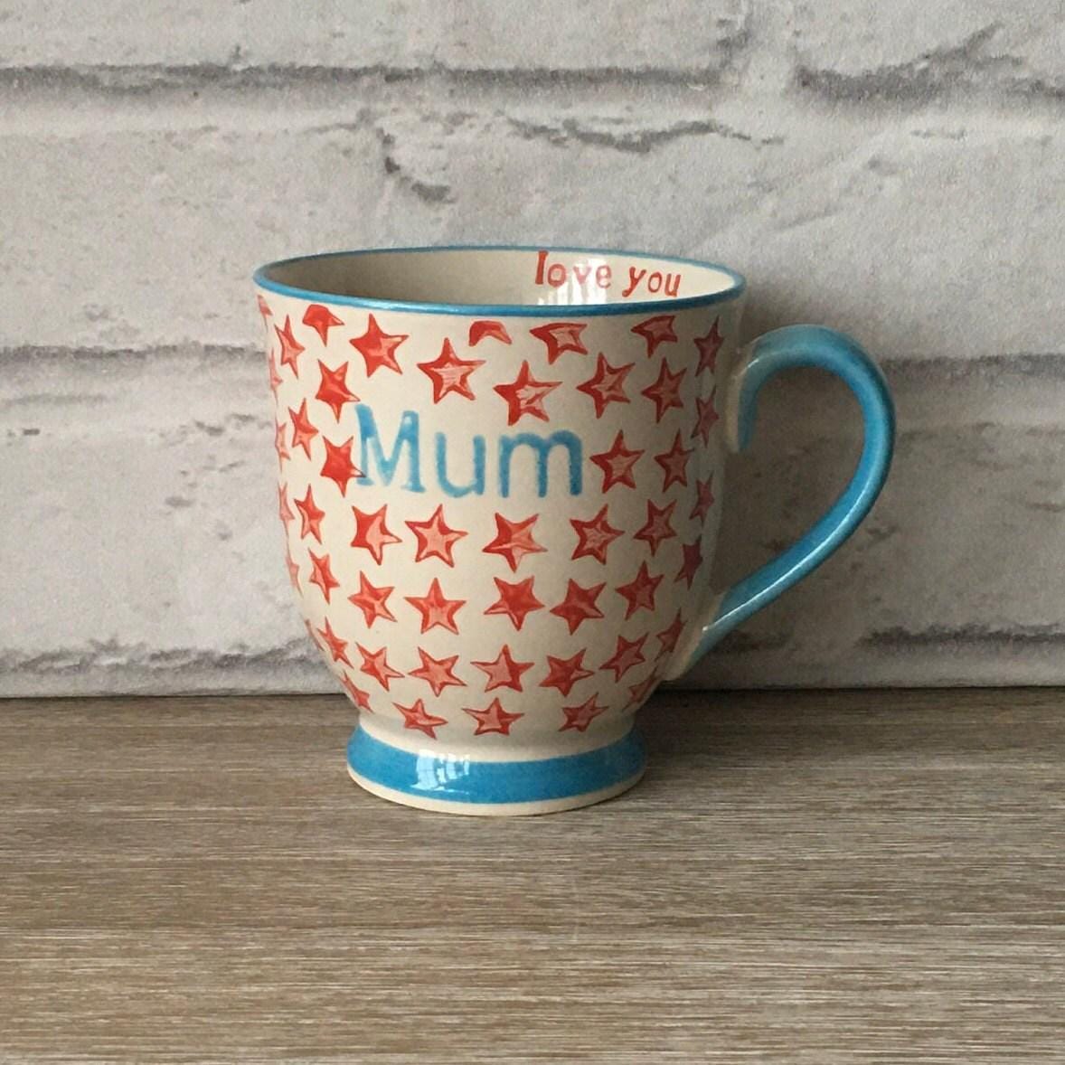 Red Stars Mum Mug