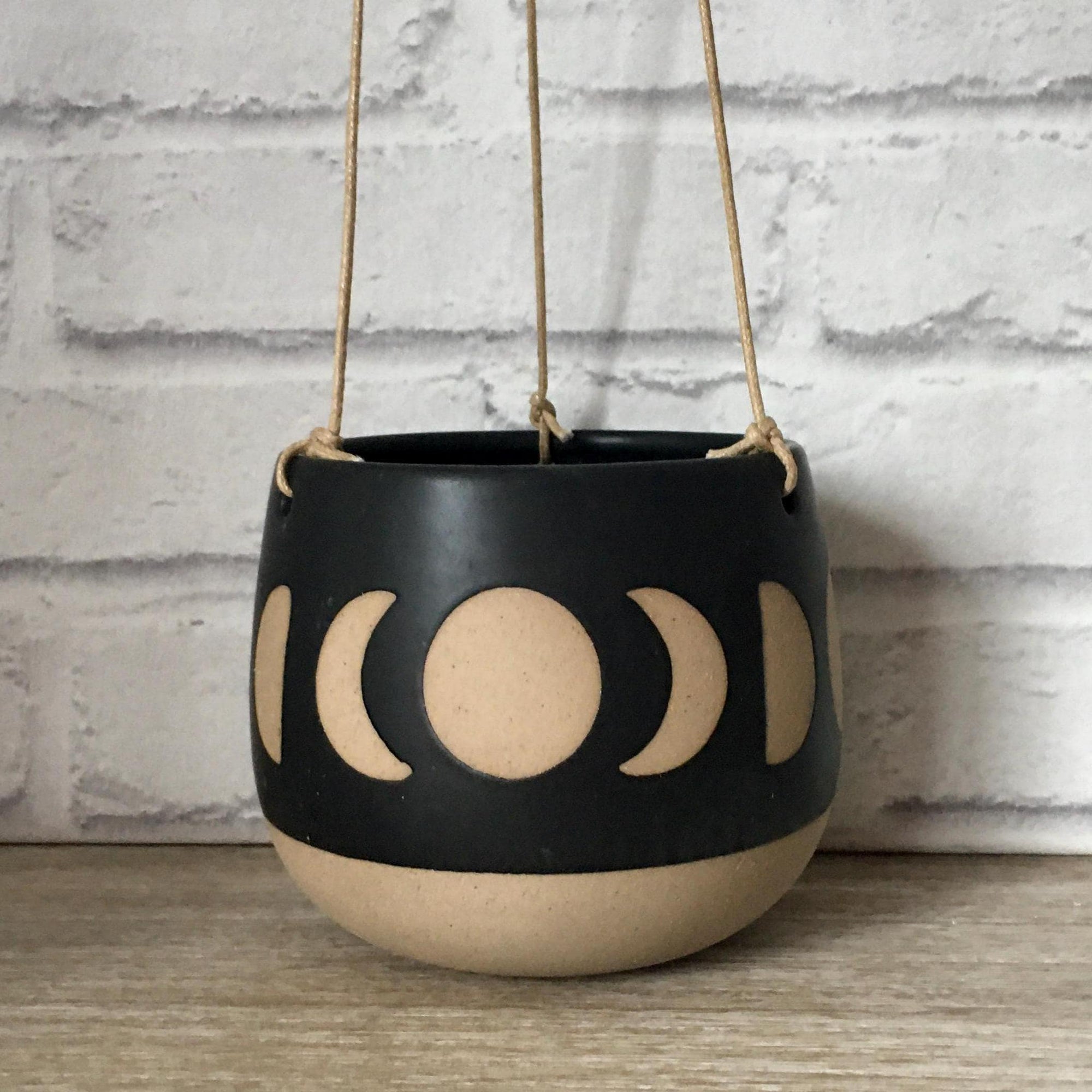 Black Moon Hang Planter