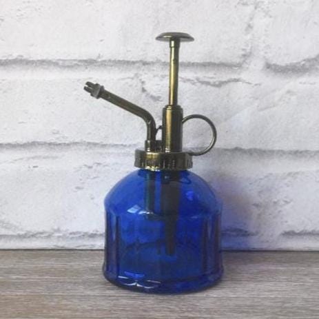 Blue Glass Plant Mister