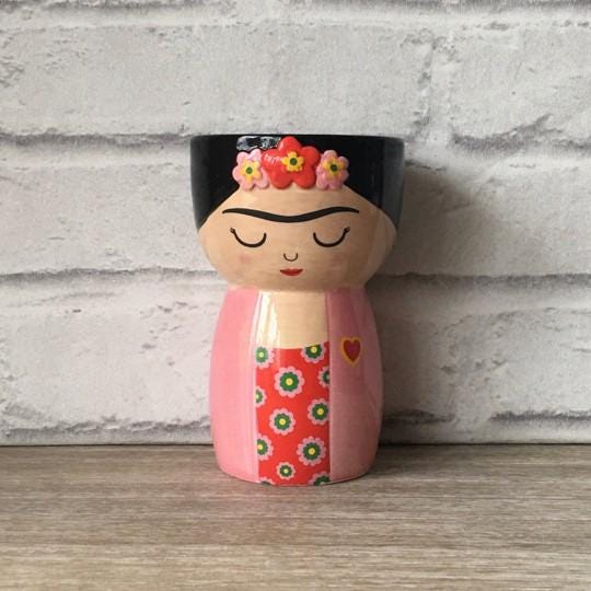 Pink Frida Kahlo Vase