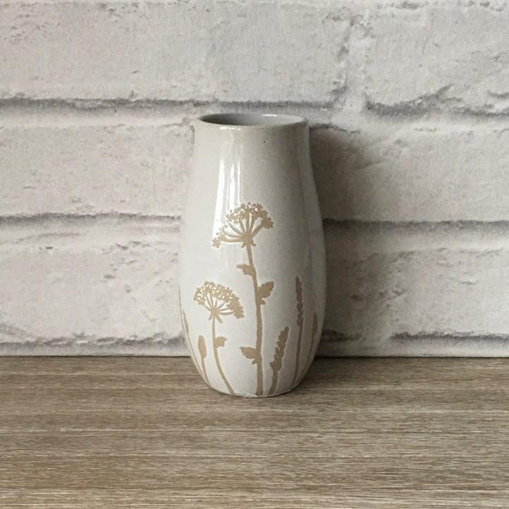 Flower Imprint Vase