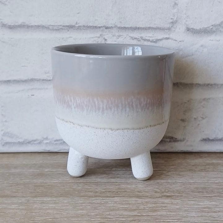 Grey Stone Planter