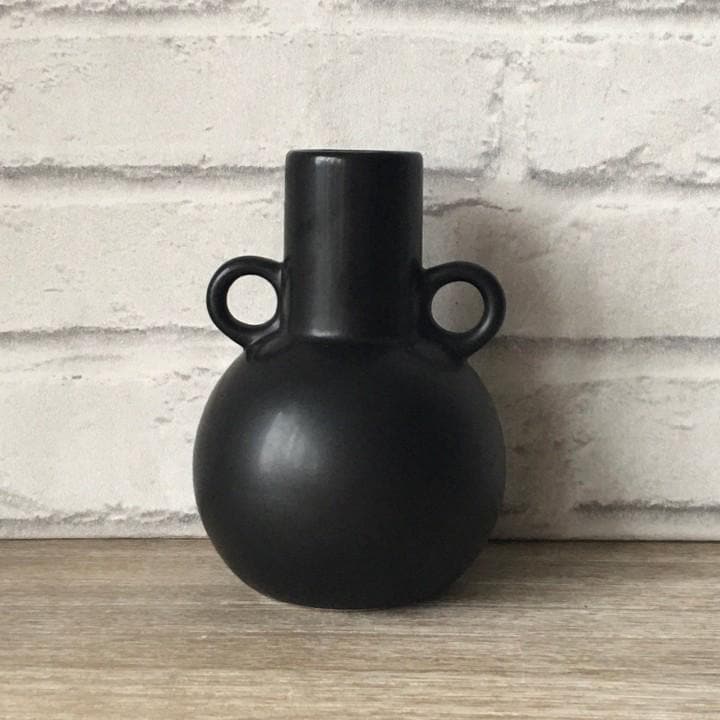 Black Bubble Vase