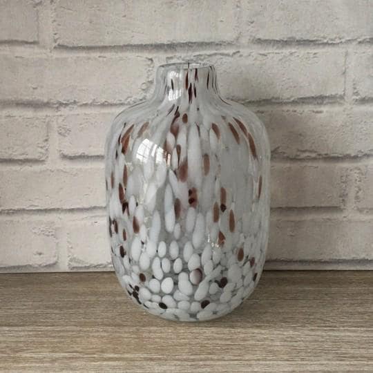 Brown Speckled Vase