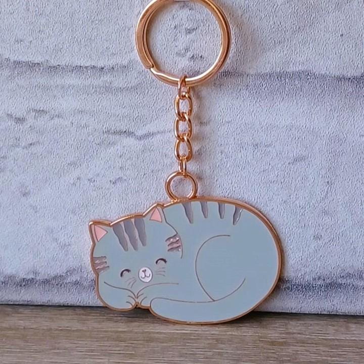Cat Key Ring