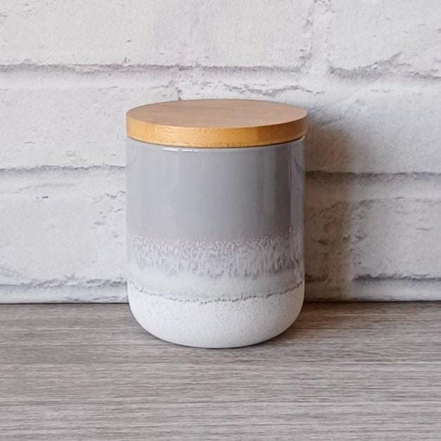 Grey Kitchen Canister