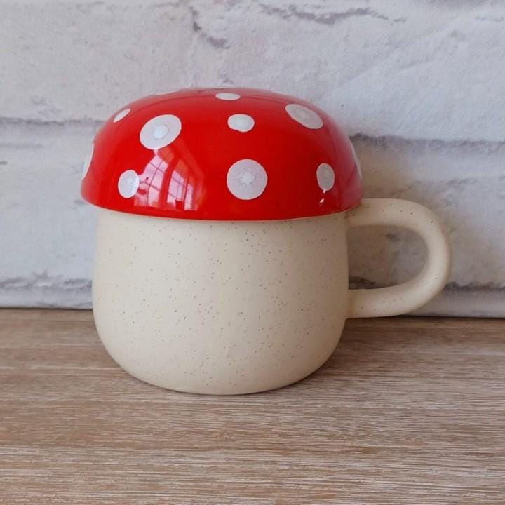 Mushroom Mug & Lid