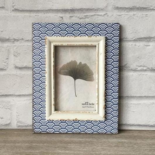 Blue Photo Frame