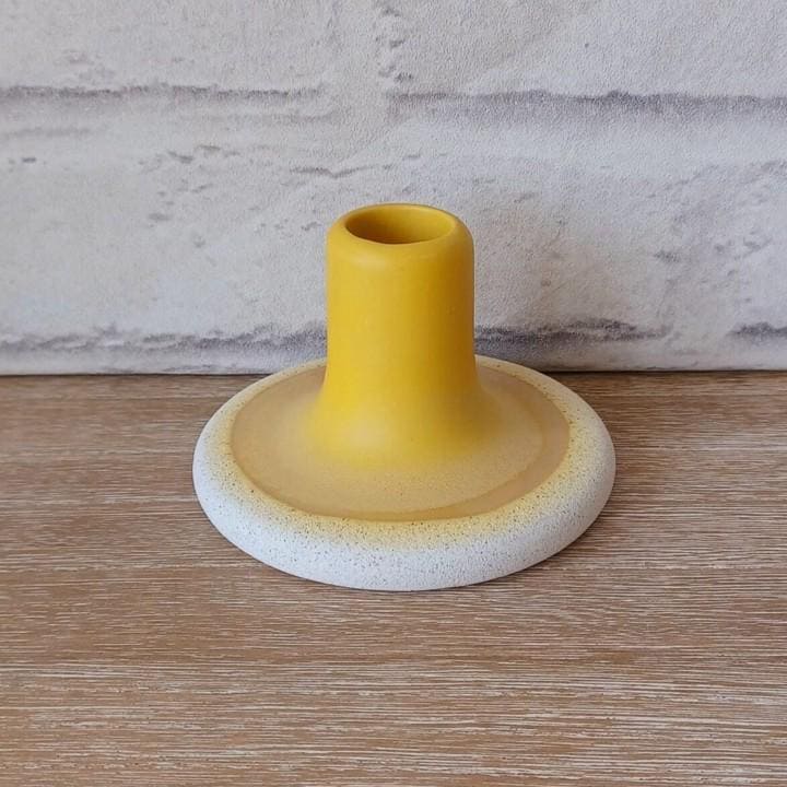 Yellow Candle Holder