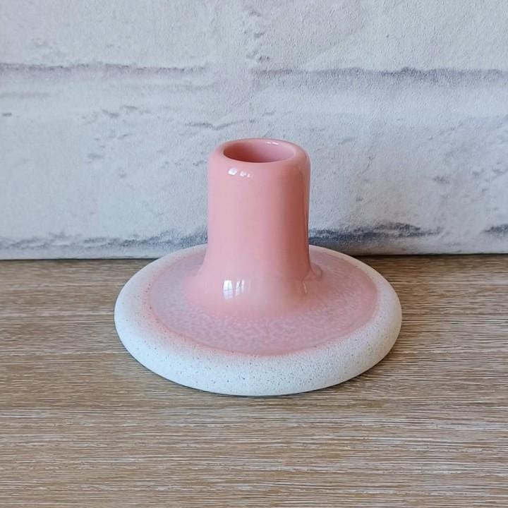 Pink Candle Holder