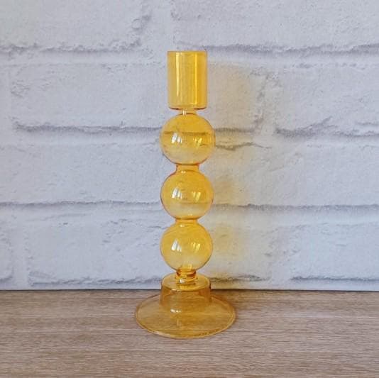 Yellow Candle Holder