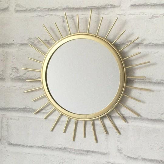 Gold Sunburst Mirror