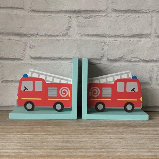 Fire Engine Bookends